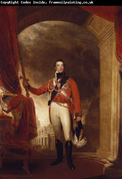 Sir Thomas Lawrence Arthur Wellesley,First Duke of Wellington (mk25)